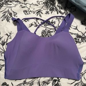 Lululemon Like a Cloud Ribbed Longline Bra